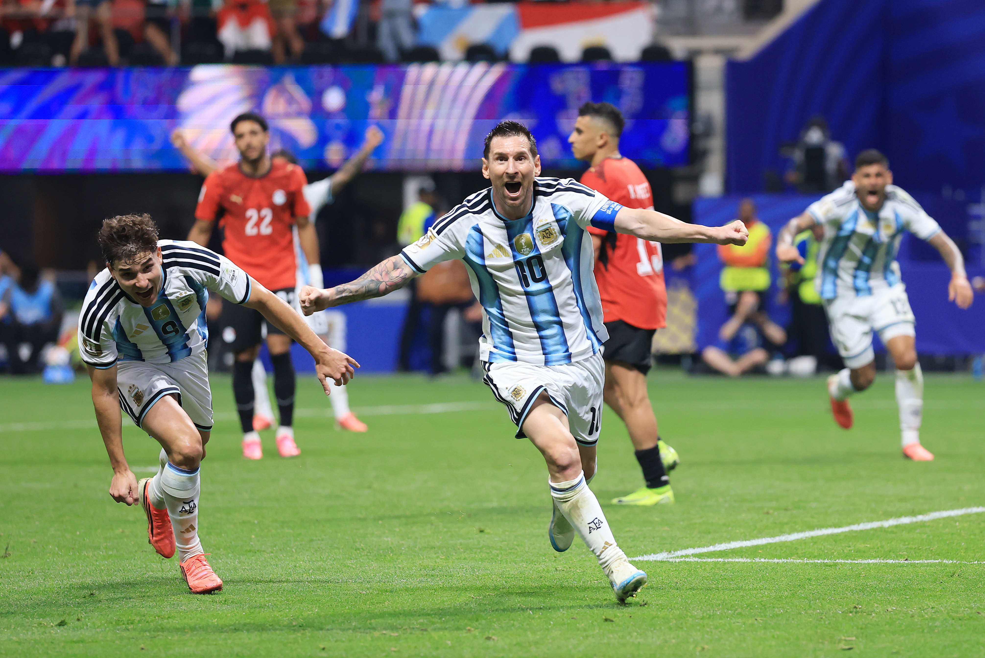 Argentina - Egipt 3-2, ACUM! GOOOOOOOL! Nebunie la Atlanta! Enzo a întors scorul!