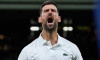 Tennis 2026: Grand Slam: The Championships Wimbledon: 9th Day: Quarterfinal: DJOKOVIC 7:6 3:6 6:3 6:7 7:6 AUGER-ALLIASSIME