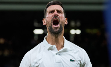 Tennis 2026: Grand Slam: The Championships Wimbledon: 9th Day: Quarterfinal: DJOKOVIC 7:6 3:6 6:3 6:7 7:6 AUGER-ALLIASSIME