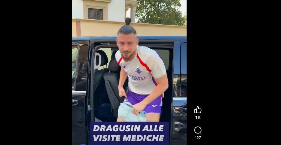 Hitul mondial pe care a fost prezentat Radu Drăgușin la Fiorentina. Cum a apărut la vizita medicală