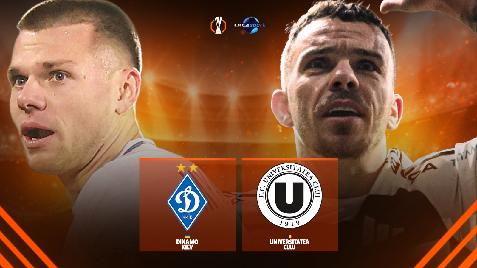 Dinamo Kiev - U Cluj, LIVE VIDEO, 9 iulie, 20:00, DGS 1. Start în campania europeană pentru ”Studenți”