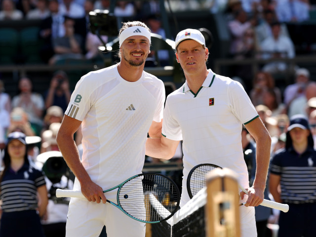 Poza pentru articolul Jannik Sinner - Alexander Zverev, ACUM, digisport.ro. Duel ”de foc” în finala de la Wimbledon