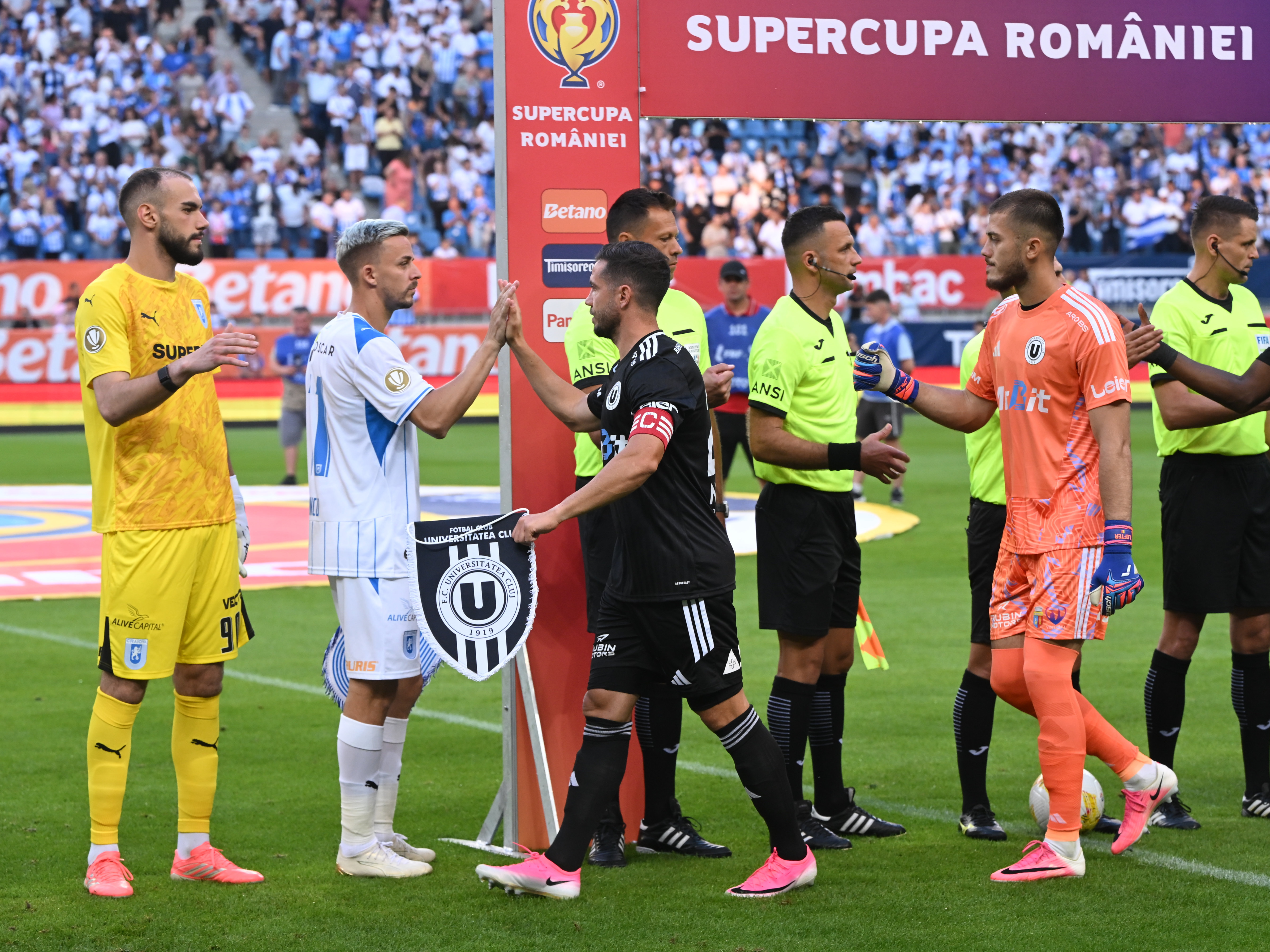 Florin Prunea s-a convins de Răzvan Sava, după Universitatea Craiova - ”U” Cluj 1-1 (5-3 d.l.d), în Supercupa României