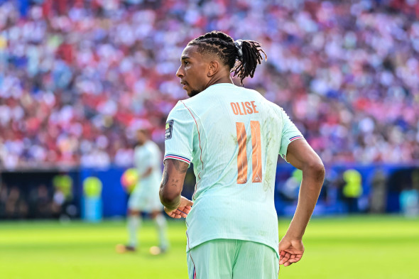 Boston, United States - 9 July: Michael Olise of France looks on during the FIFA World Cup 2026 Quarter Final match between France and Morocco at Boston Stadium on July 9, 2026 in Foxborough, United States
