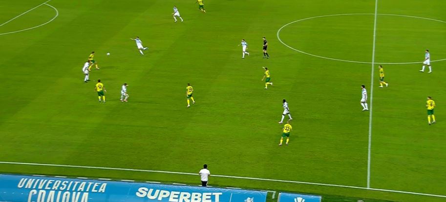 Universitatea Craiova - ML Vitebsk 0-0, ACUM, DGS 1! Campioana e cu un pas în turul al doilea din Champions League