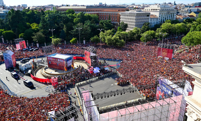 Spain Celebrates FIFA World Cup Victory In Madrid