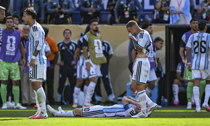 match between Spain and Argentina for the final of the 2026 FIFA World Cup