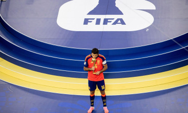 New York, USA 19th Jul 2026. Rodri (ESP) best Player Spain - Argentina World Cup Final Spanien - Argentinien 19.07.2026 Credit: Moritz Muller/Alamy Live News