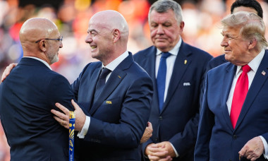 President Trump And First Lady Attend FIFA World Cup Final In New Jersey