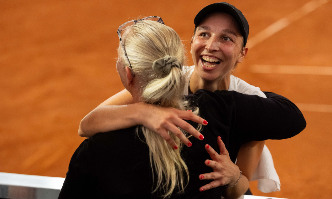 Tamara Korpatsch (GER) jubelt/Jubel nach Sieg/Spielende mit Muttter Birgit Korpatsch, GER, Anna Bondar vs Tamara Korpatsch, Tennis, MSC Hamburg Ladies Open WTA 250, Finale, 26.07.2026 Foto: Eibner-Pressefoto/Max Vincen