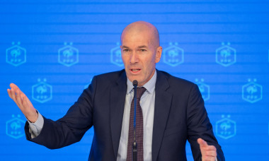 Press Conference to present Zinedine Zidane as the new coach of France Football National team - Paris AJ