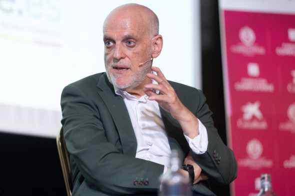 Javier Tebas is taking part in a UCM summer course on the geopolitics of Spanish-US relations