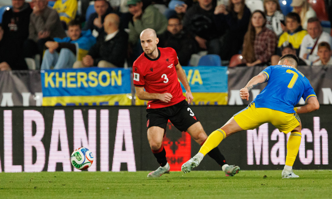 International friendly game between national teams of Ukraine and Albania