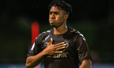 Hvidovre IF v AC Horsens, NordicBet Liga football, Hvidovre, Denmark Hvidovre, Denmark. 30th, August 2024. Kwaku Karikar