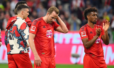 Fussball 1. Bundesliga FC Bayern Muenchen -Borussia Dortmund 2-2