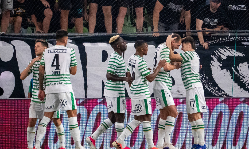 UEFA Europa League qualifying game between teams of Ferencvaros and Gornik Zabrze