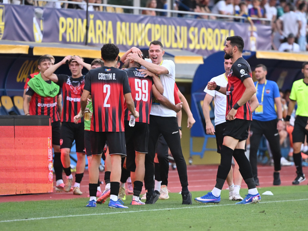 Unirea Slobozia - Gloria Bistrița 0-3 | Scorul final a fost stabilit de o execuție spectaculoasă
