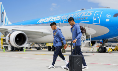 Team Argentina Airport Arrival - FIFA World Cup 2026
