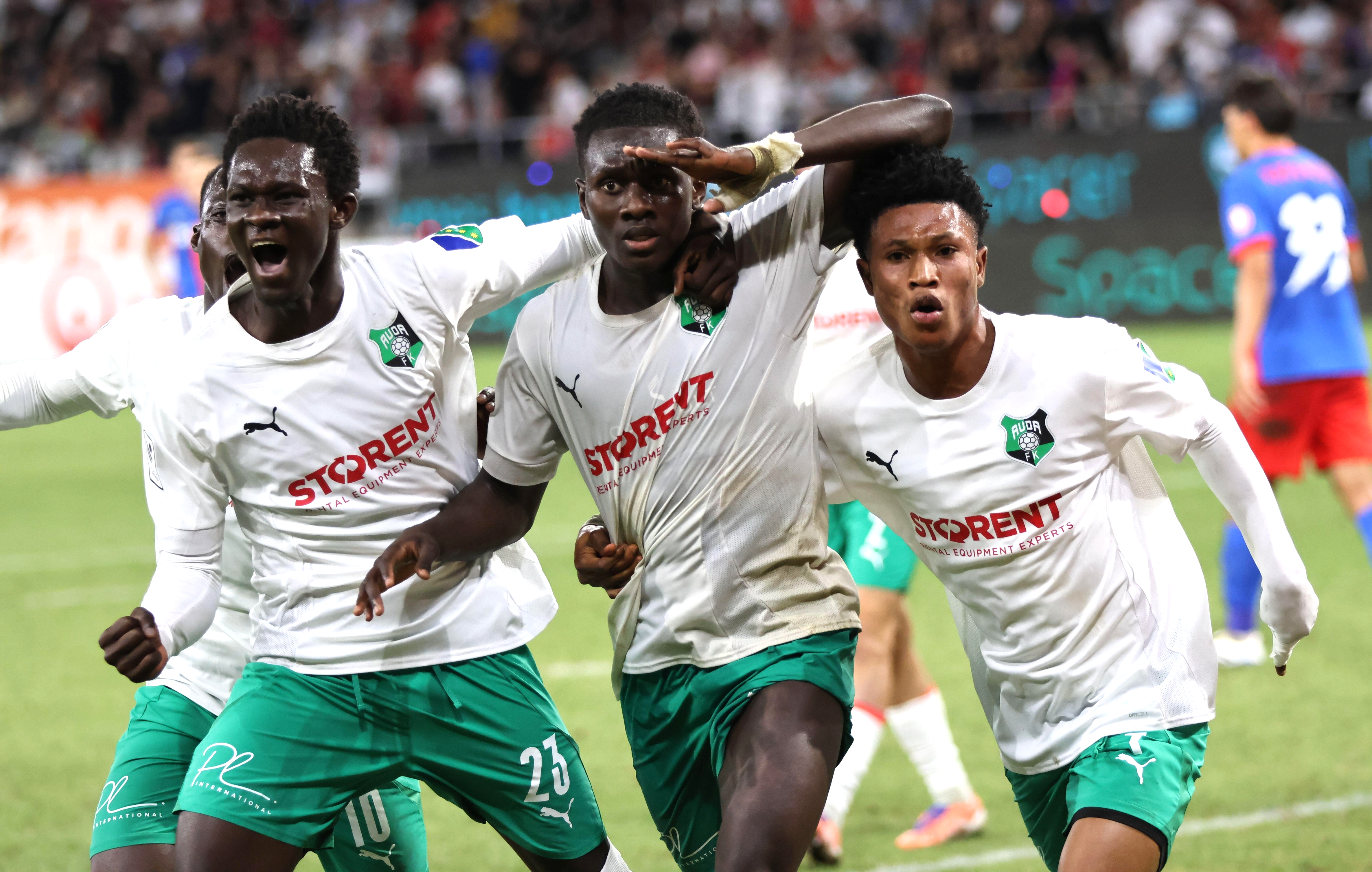 Sare pe rana FCSB-ului! Ce a făcut Auda la primul meci jucat în Letonia, după istoricul 7-3