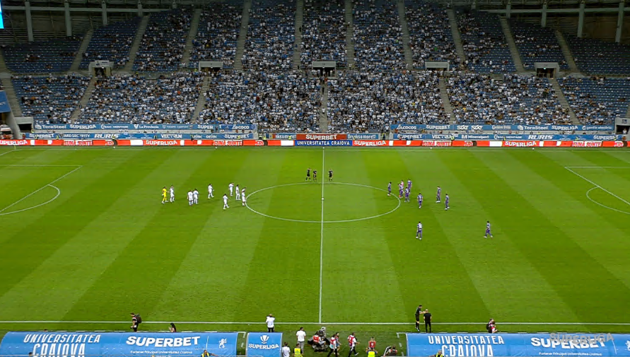Universitatea Craiova - FC Argeș 0-0, ACUM, DGS 1. Start de meci pe "Ion Oblemenco"