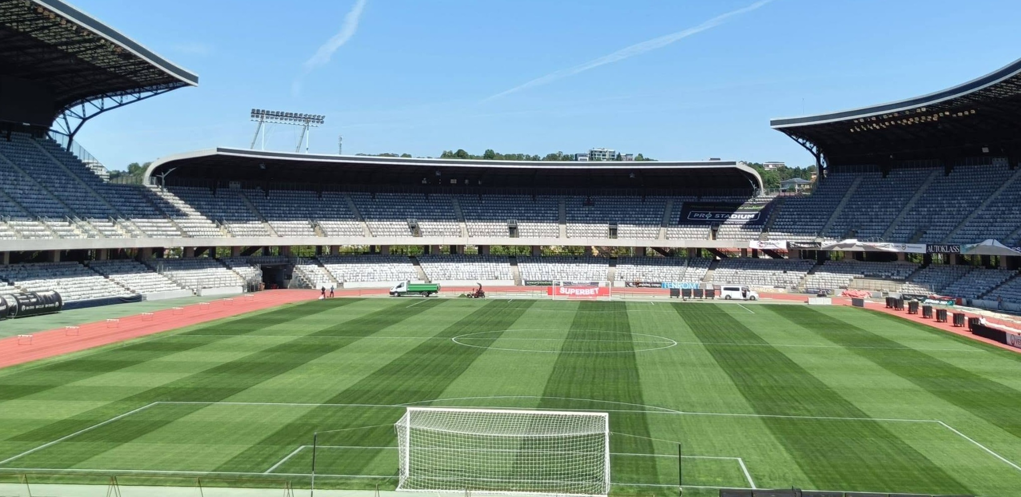 Cum se prezintă gazonul de pe Cluj Arena, după festivalul Untold