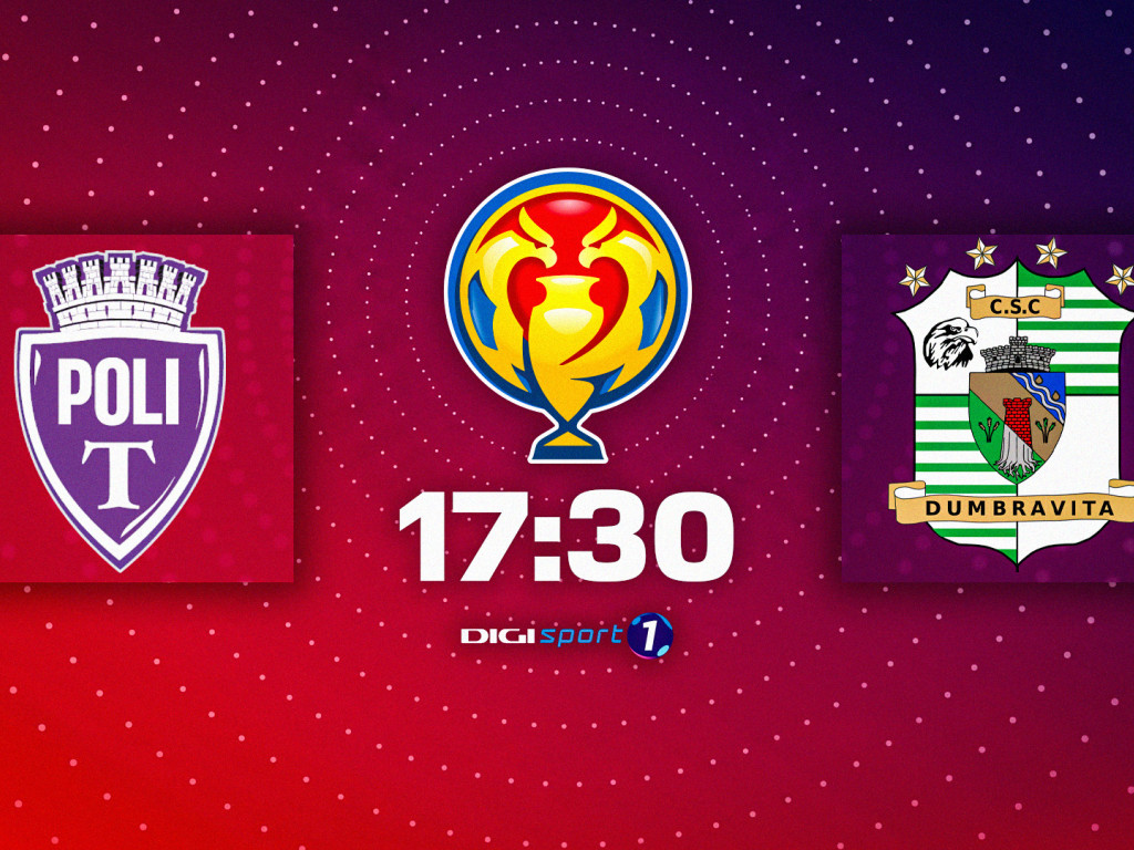 Poli Timișoara - Dumbrăvița, Live Video, 17:30, pe DGS 1, în Cupa României. Gruparea ”Viola”, favorită la calificarea în play-off
