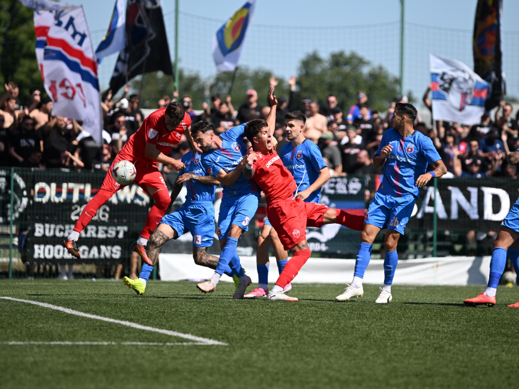FC Bacău - Steaua 3-0. ”Militarii” au fost de nerecunoscut și au pierdut la scor de neprezentare în Moldova