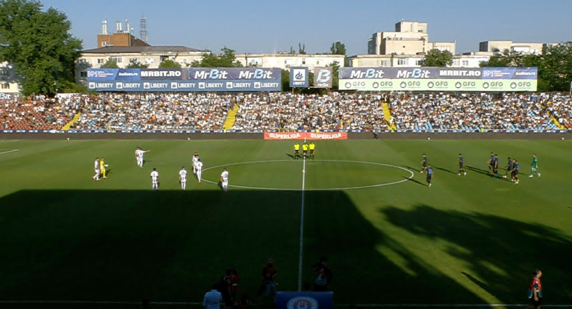 Oțelul - Universitatea Craiova 0-0, ACUM, Digi Sport 1. A început partida de la Galați!