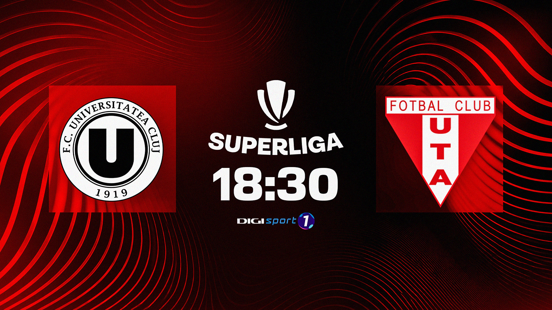 Universitatea Cluj - UTA Arad, 18:30, LIVE VIDEO, pe Digi Sport 1. Gazdele pot ajunge pe locul 3