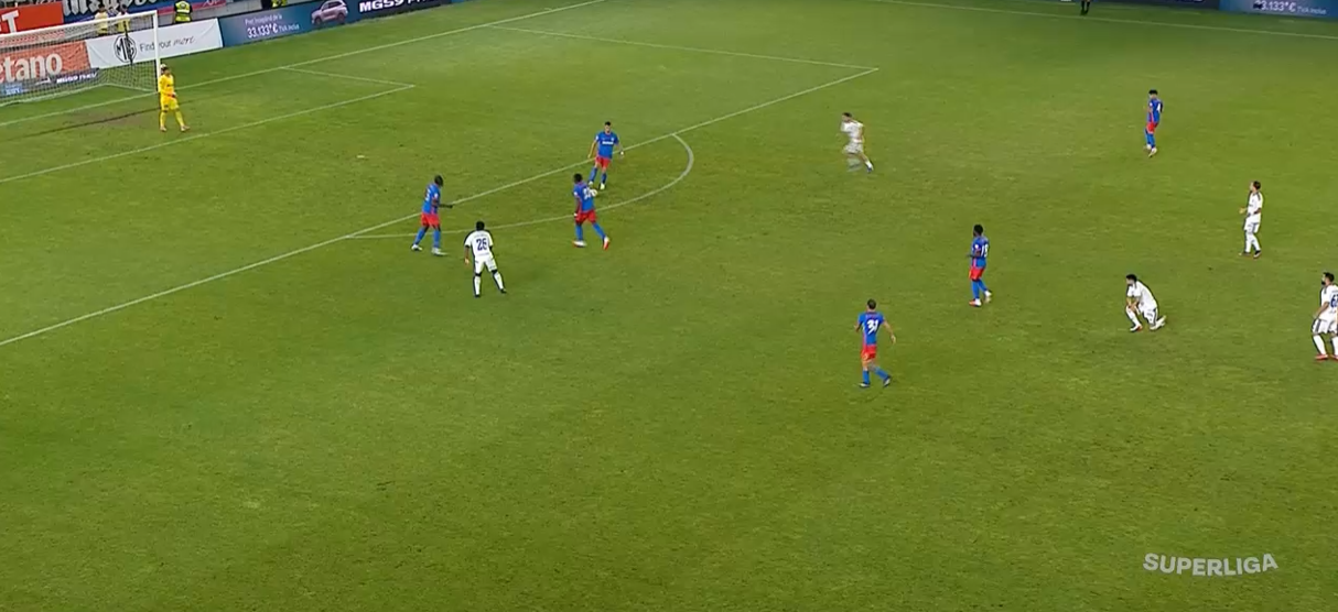 FCSB - Botoșani 1-0, ACUM, Digi Sport 1. Joao Paulo a deschis scorul