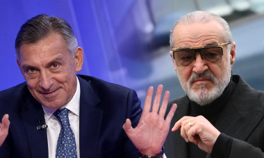 Colaj Ilie Dumitrescu si Gigi Becali