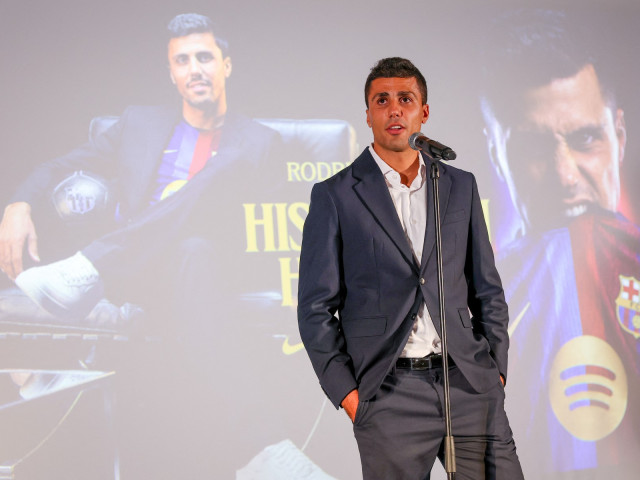 La prezentarea oficială la Barcelona, Rodri a răspuns la ”întrebarea de un milion de dolari”