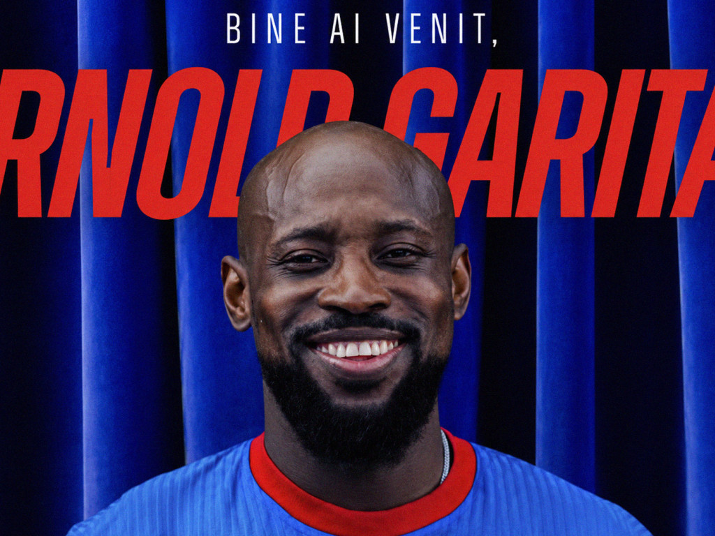 Arnold Garita, prezentat la FCSB! Ce număr va purta noul atacant