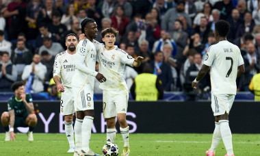 SOCCER-SPAIN-RMA-MCI/ UEFA Champions League match between Real Madrid CF and Manchester City at Bernabeu Stadium on March 11, 2026.