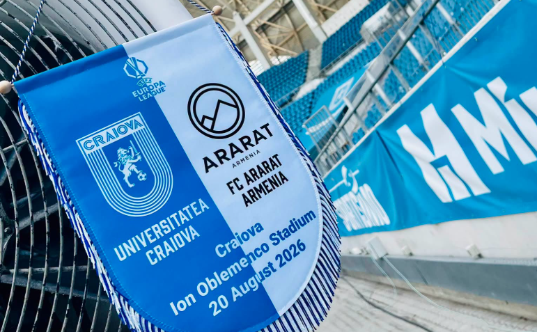Câți spectatori sunt așteptați pe "Oblemenco" la Universitatea Craiova - Ararat-Armenia