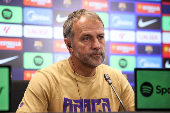 FC Barcelona Training And Press Conference - LaLiga EA Sports, Sant Joan Despi, Spain - 22 Aug 2026
