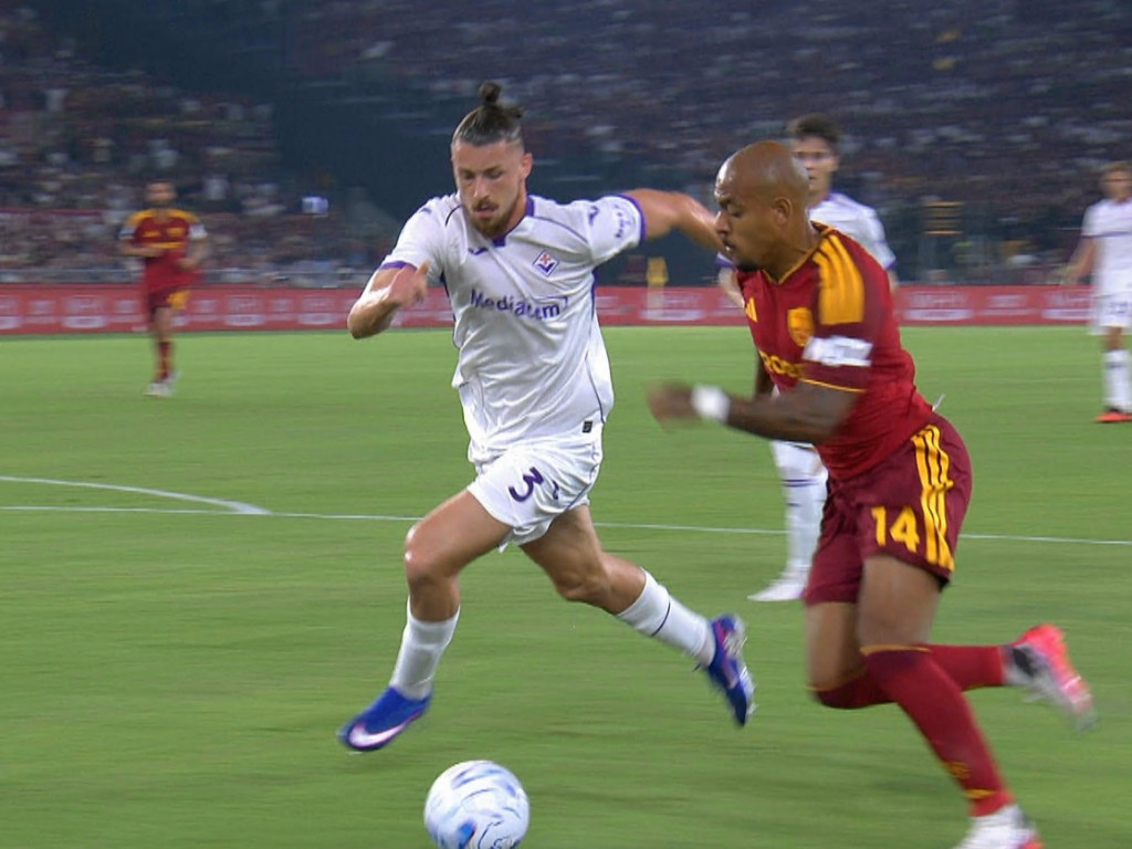 AS Roma - Fiorentina 1-0, ACUM, Digi Sport 2. Radu Drăgușin e titular pe "Olimpico"!