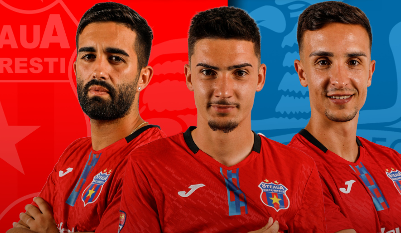Steaua a anunțat trei transferuri: un jucător s-a format la Barcelona