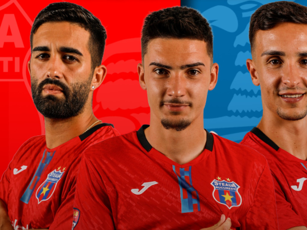 Steaua a anunțat trei transferuri: un jucător s-a format la Barcelona