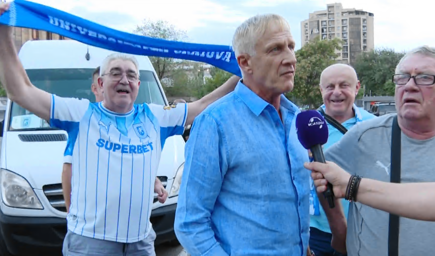 Legendele Universității Craiova, prezente la Erevan. Cum văd meciul cu Ararat-Armenia din Europa League