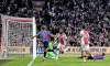 Amsterdam, Netherlands. 27th Aug, 2026. AMSTERDAM, [DATUM], JohanCruijff ArenA, season 2026/2027, UEFA Conference League play-off football . Match between Ajax and FC Sion, 5-3. Picture shows Ajax player Toluwalase Arokodare goal celebration Credit: Pro S