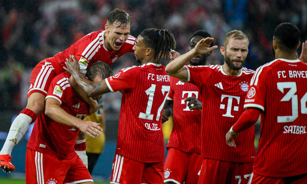 Fussball 1.Bundesliga, FC Bayern Muenchen - VfB Stuttgart