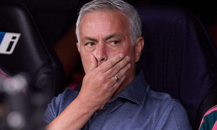 Jose Mourinho coach of Real Madrid during LaLiga EA Sports match between Real Madrid v Malaga CF played at Bernabeu Stadium, Madrid on August 30 2026 in Spain