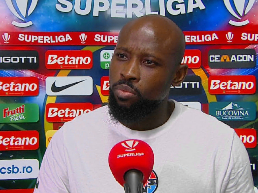 Fraza repetată de Arnold Garita, după ce a fost schimbat la pauză în FCSB - UTA 1-3