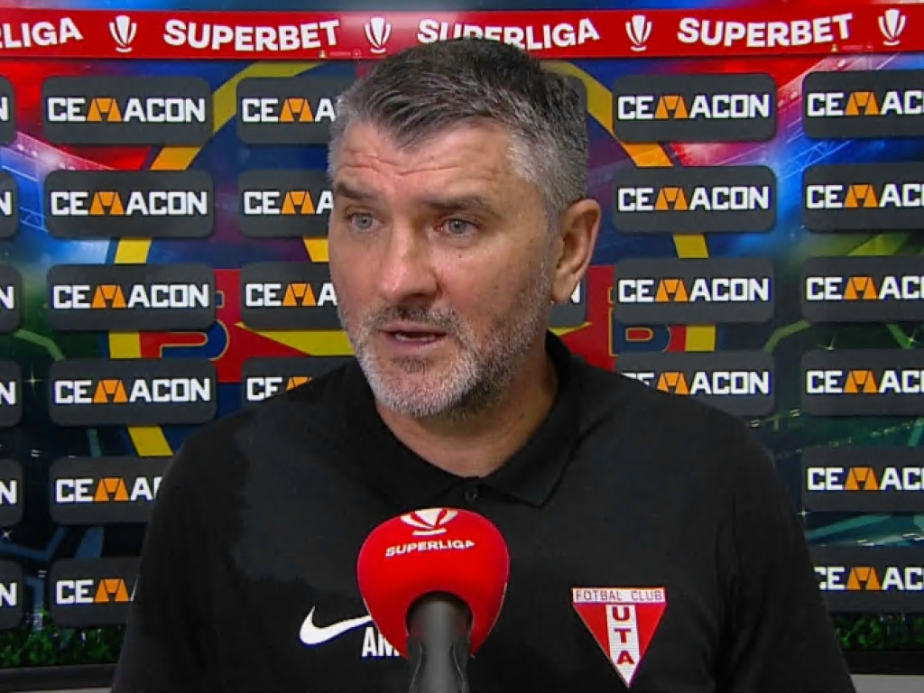 Adrian Mihalcea a dat declarația serii, după FCSB - UTA 1-3