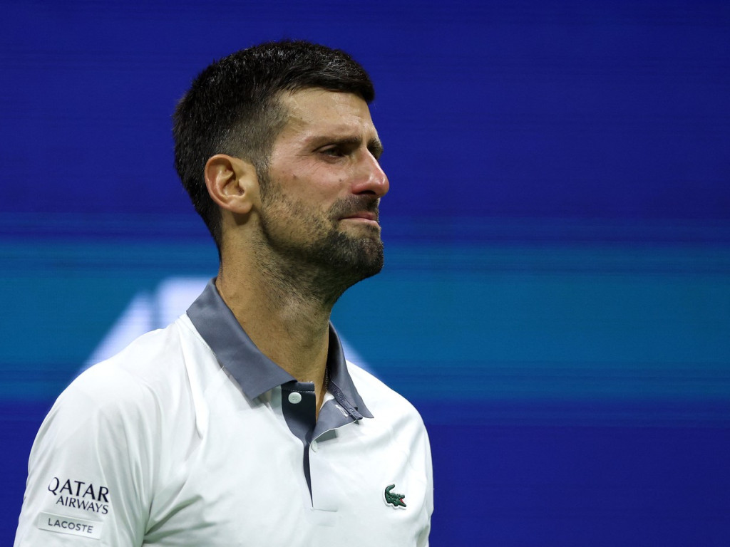 Djokovic, OUT din primul tur la US Open. Imagini greu de privit: sârbul a început să plângă în timpul meciului