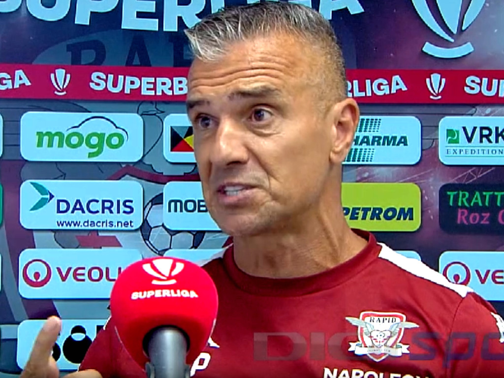 Daniel Pancu, după Rapid - Craiova 1-1: "Eu nu am crezut că poate veni aici un jucător ca ăsta!"