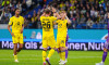 Torjubel Borussia Dortmund nach Tor zum 0:2 Daniel Svensson (Borussia Dortmund, #24) GER, HEBC Hamburg vs. Borussia Dortmund, Fußball, DFB-Pokal, 1. Runde, Saison 2026/2027, 01.09.2026 Foto: Eibner-Pressefoto/Marcel von Fehrn