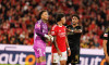 Patrick Sequeira, Richard Rios and Rafael Brito seen during Liga Portugal game between SL Benfica and Casa Pia AC (Maciej Rogowski/Ball Raw Images)