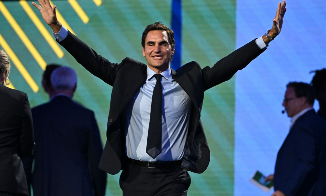 Roger Federer Receives Tennis Hall Of Fame Ring